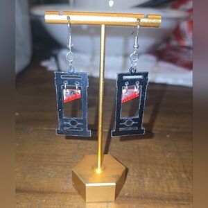 Acrylic Guillotine Earrings